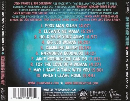 John Primer & Bob Corritore - Ain't Nothing You Can Do! (2017)