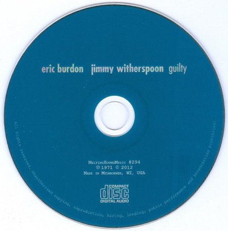 Eric Burdon & Jimmy Witherspoon - Guilty (1971)(2012)