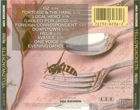 Yellowjackets - Politics (1988)