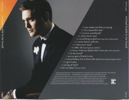 Michael Buble - To Be Loved (2013, Japan)