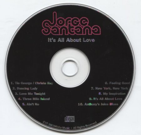 Jorge Santana - It's All About Love (1979)(2005)