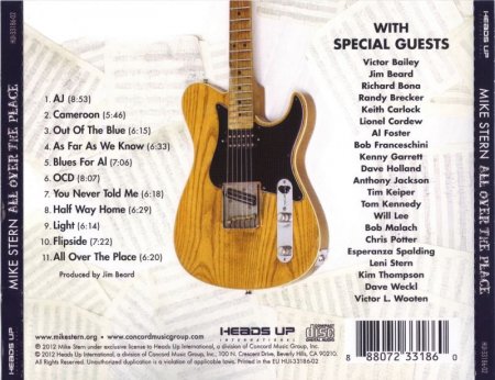 Mike Stern - All Over The Place (2012)